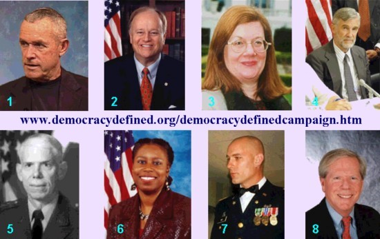 A selections of patriots seeking an independent enquiry into the truth of 9-11.