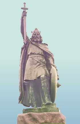 KING ALFRED THE GREAT, 871-899.